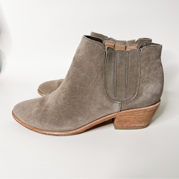 JOIE Suede Western Boots size 37.5 - Picture 3 of 11